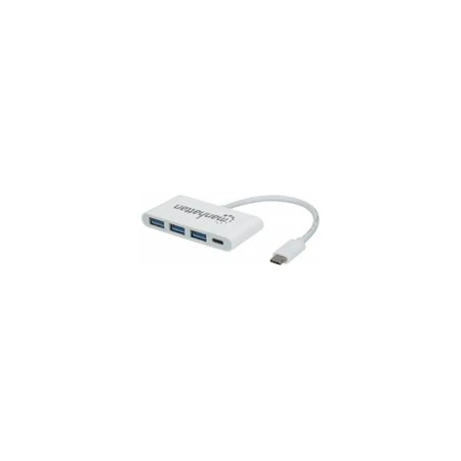 Manhattan 3-Port Type-C USB 3.0