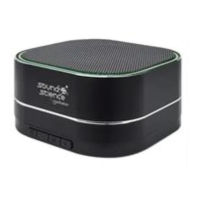Manhattan Sound Science Metallic LED Bluetooth Speaker
