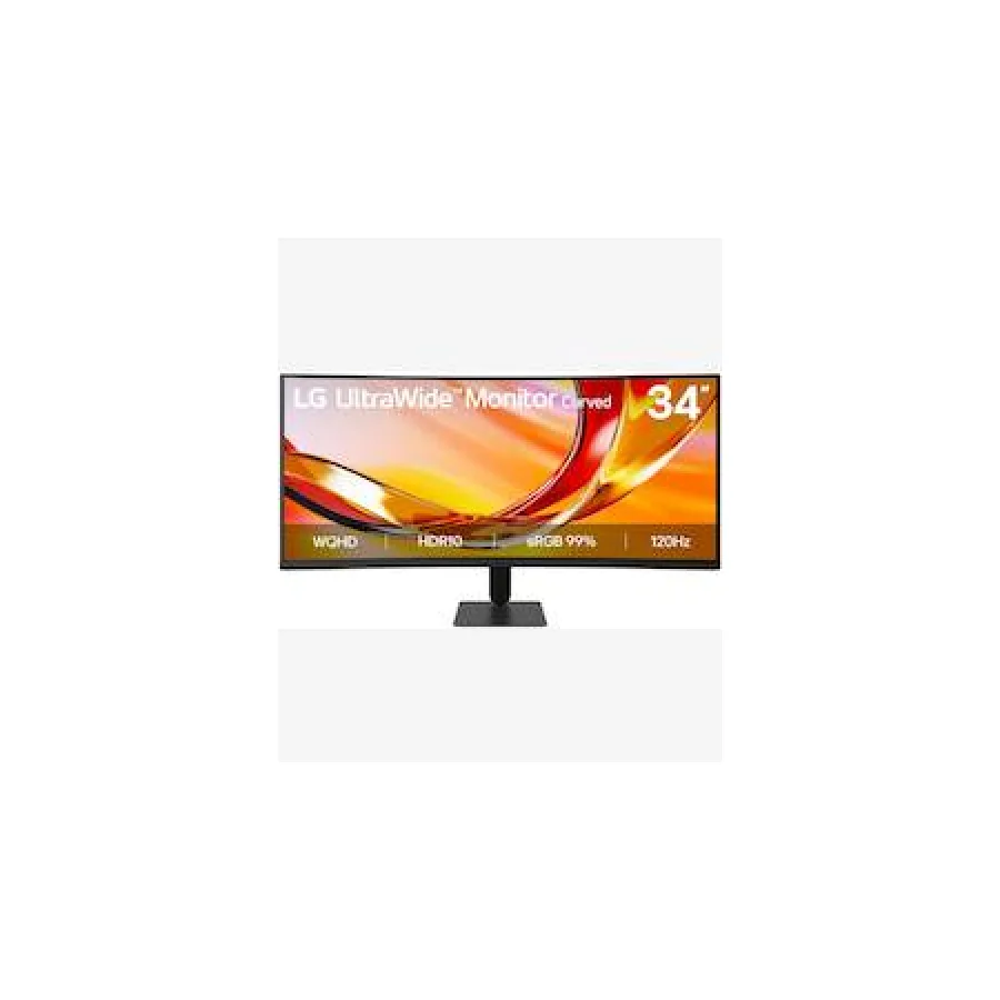 LG 34 Inch UltraWide WQHD Curved 120Hz Monitor