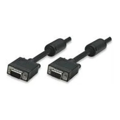 Manhattan Black SVGA 7.5m Extension Cable