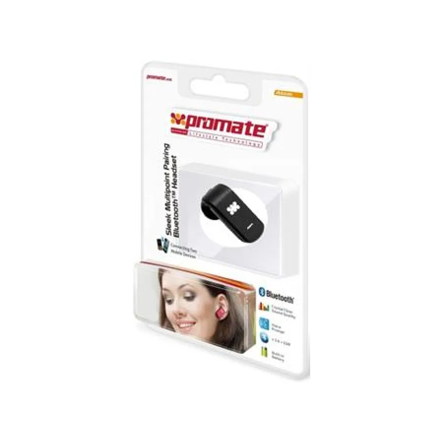 PROMATE ATOM.BLACK MULTIFUNCTION BLUETOO