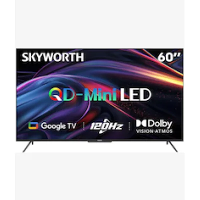 Skyworth 60 Inch 4K UHD Mini LED Google TV
