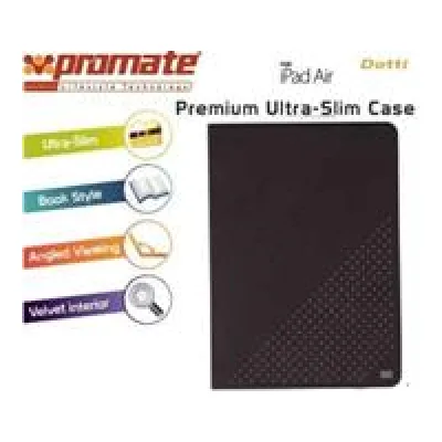 Promate Black Dotti Premium ultra Slim and Sporty Case