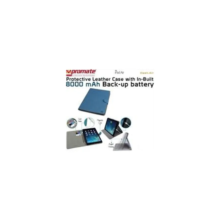 Promate Blue Dash-Air Protective Leather Case