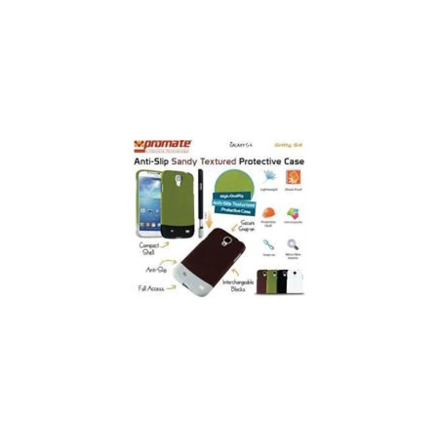 Promate Green Gritty.S4 Antislip protective case