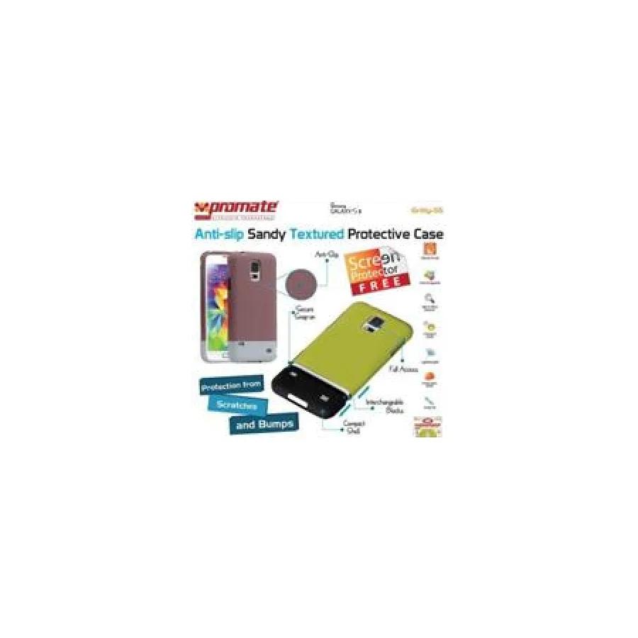 Promate Maroon Gritty S5 Anti-slip sandy