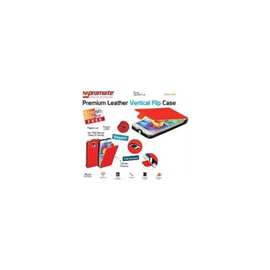 Promate Filion S5 Bookcover Colour: Red