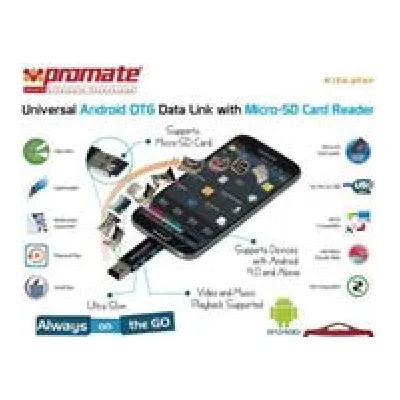 Promate Kitkater Universal Android OTG Data link with Micro