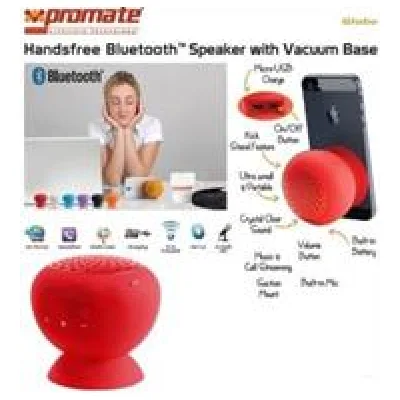 Promate Red Globo 2 Portable Bluetooth Speaker