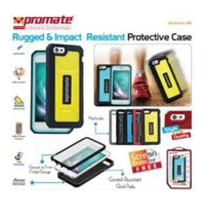 Promate White Armor-i6 Protective Case