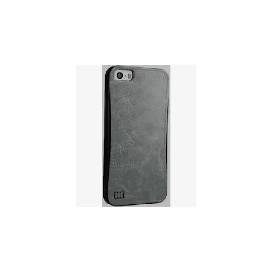 Promate Black Lanko i6 Leather Flexible Snap on Case