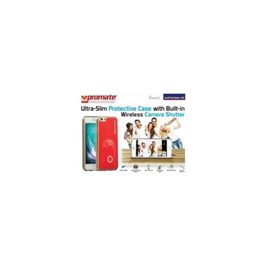 Promate Black selfieCase i6 UltraSlim Protective case