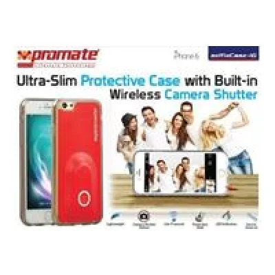 Promate Red selfieCase i6 Ultra Slim Protective case