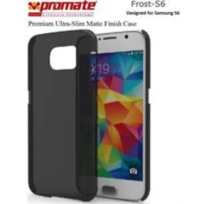 Promate Black Frost-S6 Premium Ultra-Slim Matte