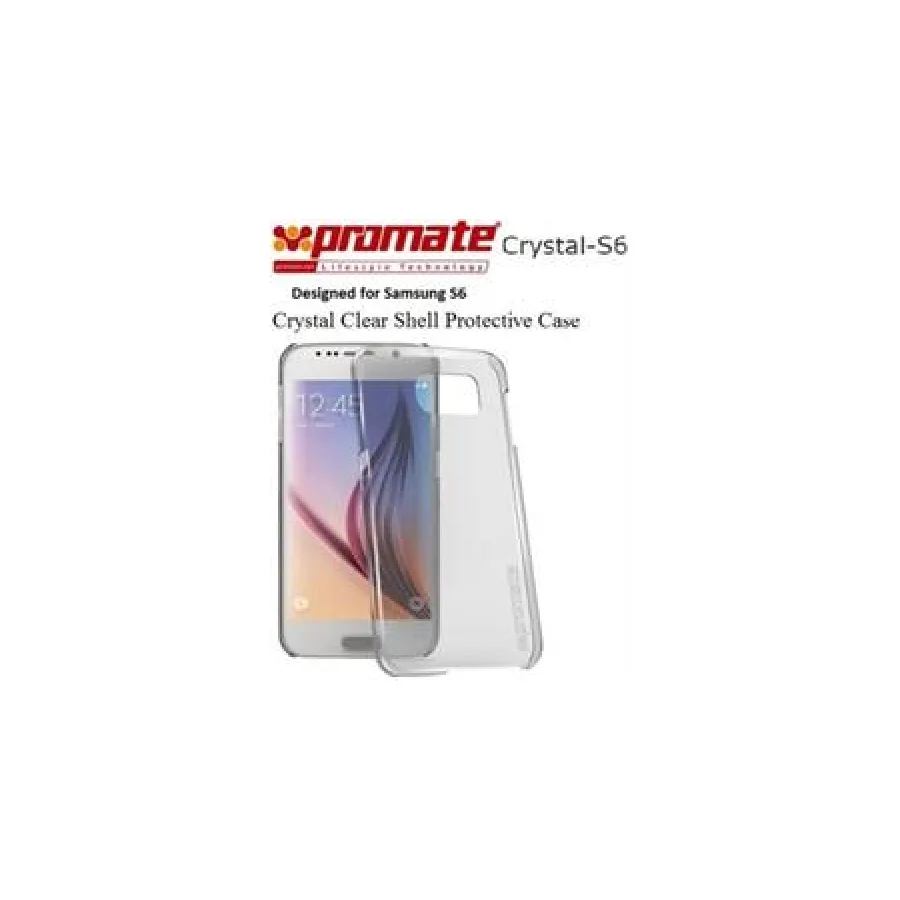 Promate Crystal-S6 Crystal Clear Shell
