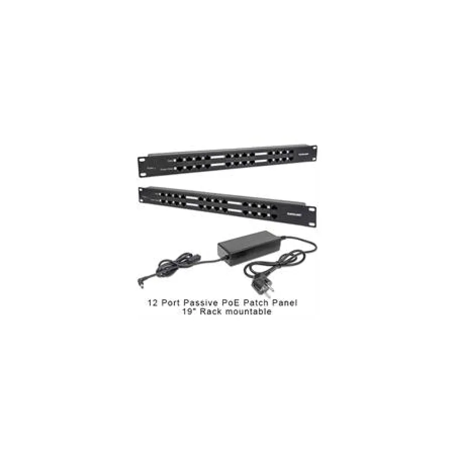 Intellinet 12 Port Passive PoE Patch Panel