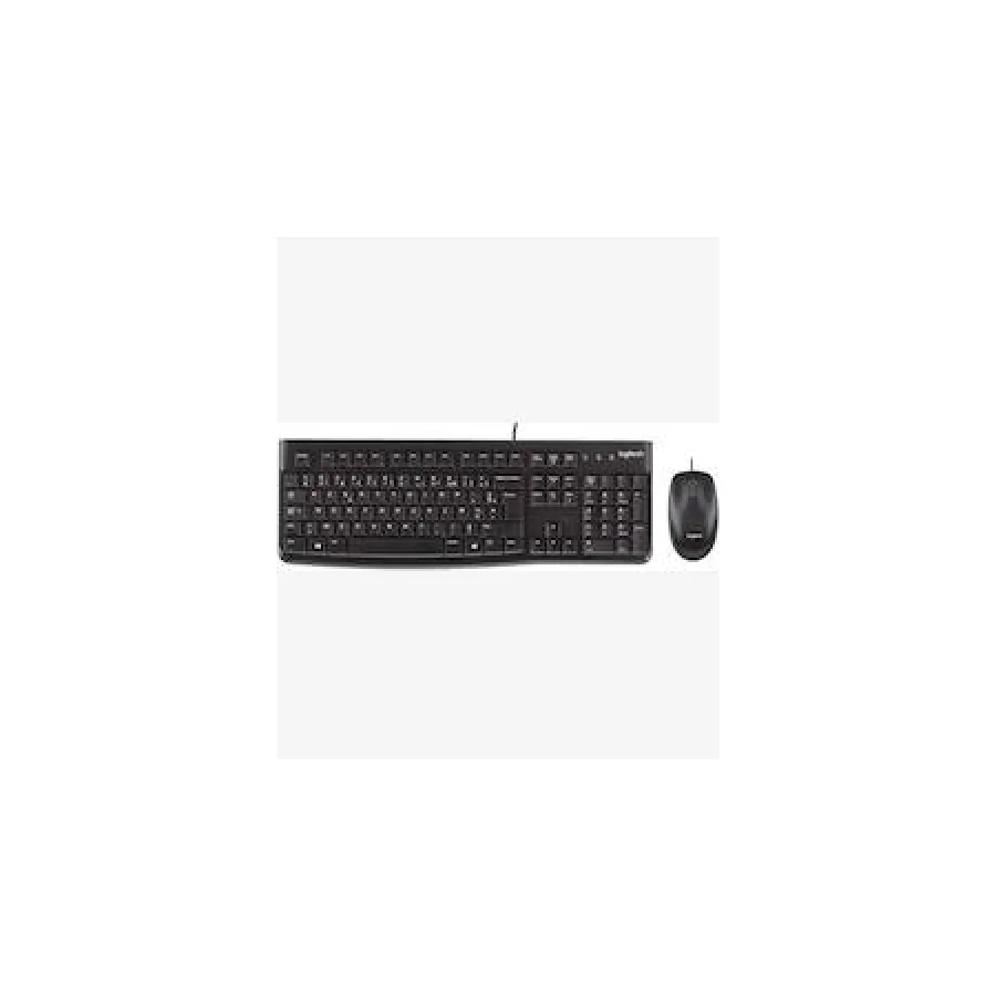 Logitech MK120 Wired Desktop Keyboard And Mouse Combo
