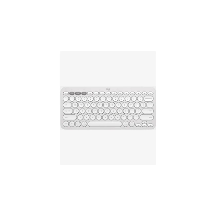 Logitech Pebble Keys 2 K380s White Bluetooth Keyboard