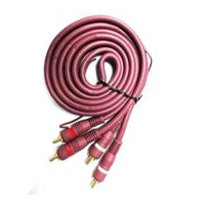 Geeko Turquoise 2 X RCA Male to Male Audio Cable