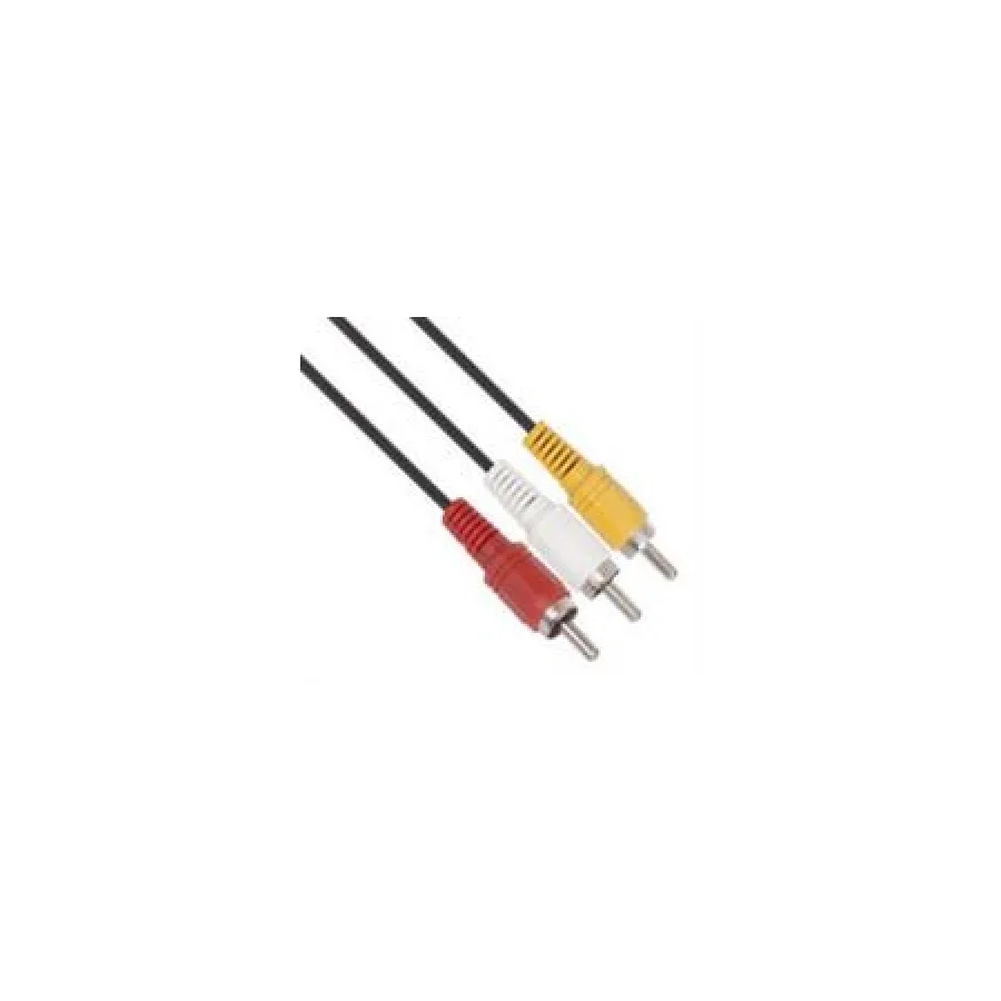 Rca Extended Cable R/Wh/Blk, Retail Box, No Warranty