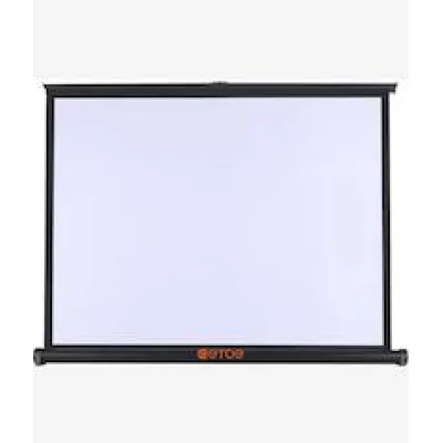 ETOE 50 Inch Manual Pull Up Projector Screen