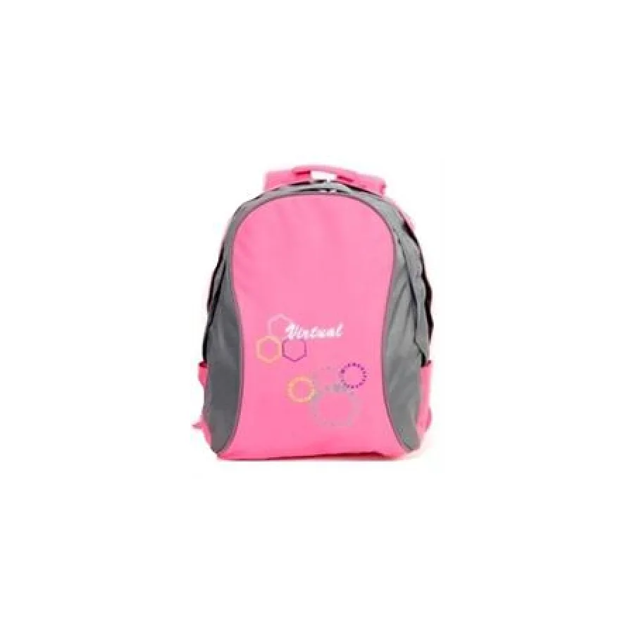 Macaroni Pink and Grey Ateneo Student Backpack