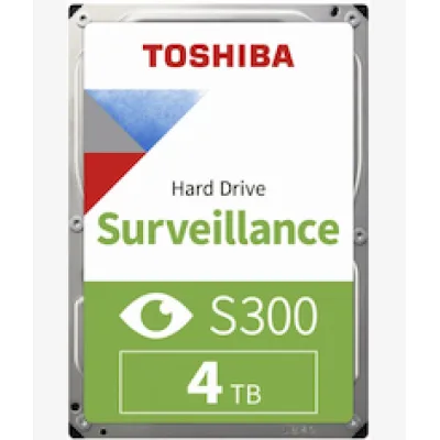 Toshiba S300 3.5 Inch 4TB Surveillance SATA Hard Drive