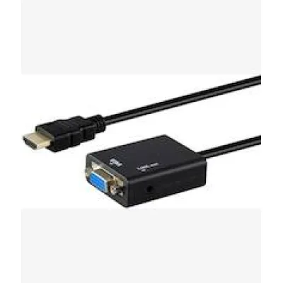 UniQue HDMI Male To Female VGA With Audio Adaptor