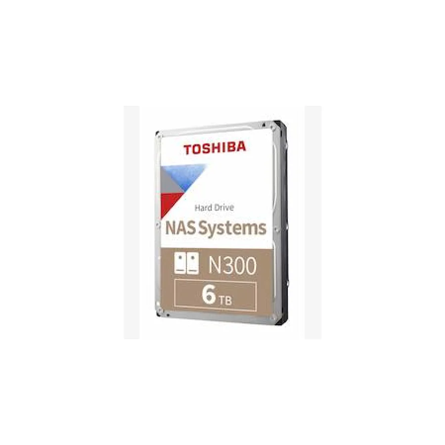 Toshiba 6TB N300 NAS 3.5-Inch Hard Drive