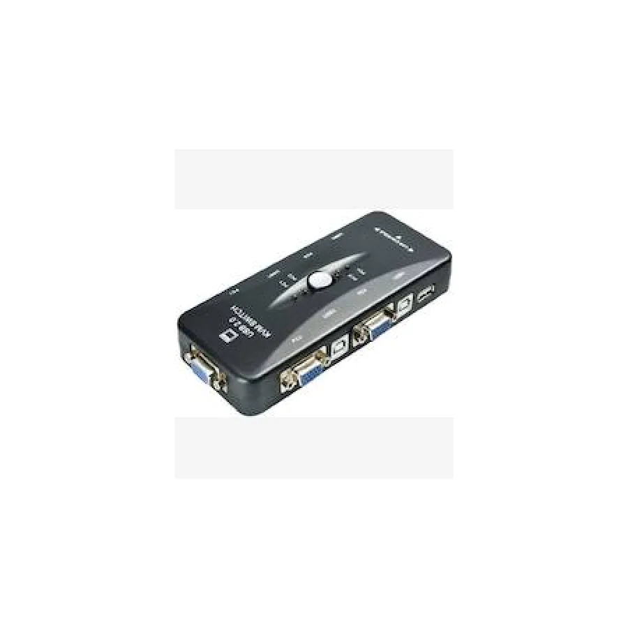 UniQue VGA 4 Port Manual USB2.0 KVM Switch