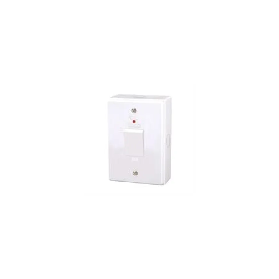 Lesco 2 Pole Surface Isolator Switch Vertical with LED