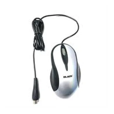 Geeko Black & Silver PS2 Optical Mouse