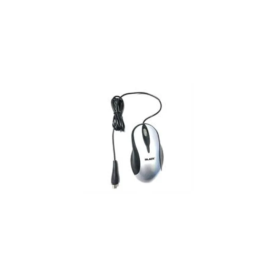 Geeko Black & Silver PS2 Optical Mouse