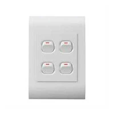 Lesco Pipelli 4 Lever 1 Way Flush Switch