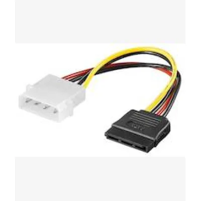 UniQue SATA Male to 4 Pin Female Molex Adapter