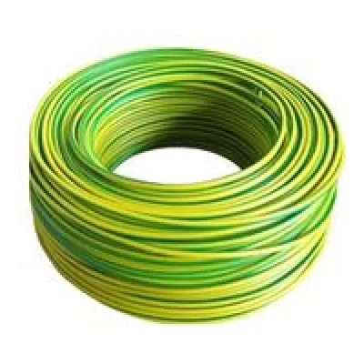 Solarix 6mm² Yellow 7 Green Earth Wire 100 Metre Roll