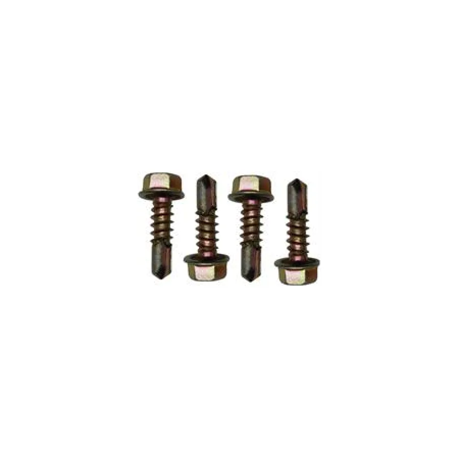 Solarix Hexagon Head Self Tapping Screw Pack of 4
