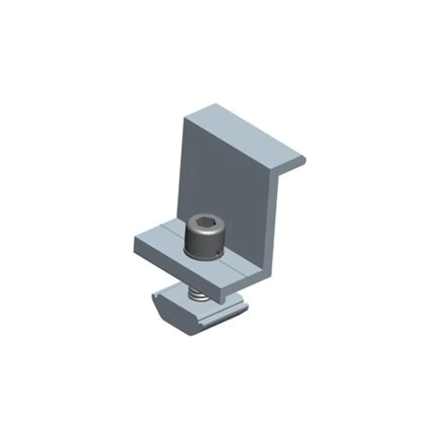 Solarix End Clamp 35mm Solar Panel Mounting