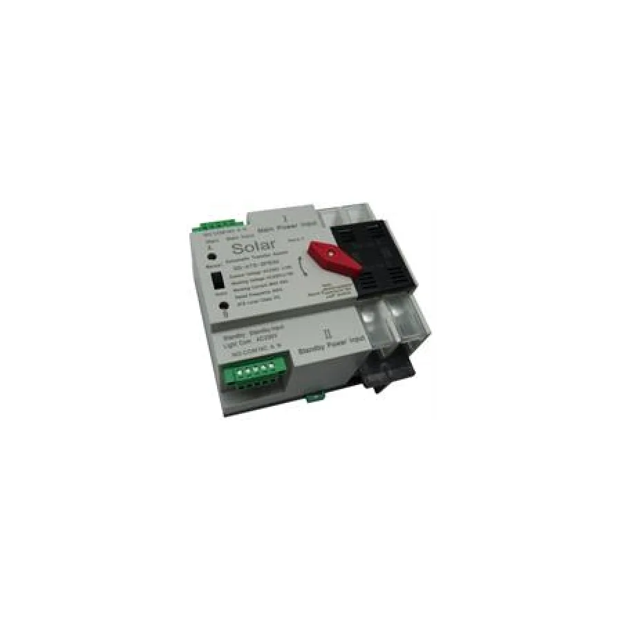 Solarix Dual Power ATS 63A 2 Pole Automatic Change Over Switch Kit
