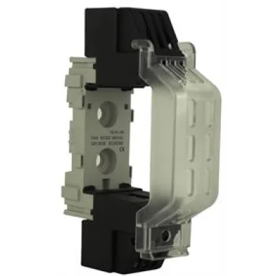 Solarix NT00 Rail Mount 1 Pole 160A Single Unit DC Fuse Holder