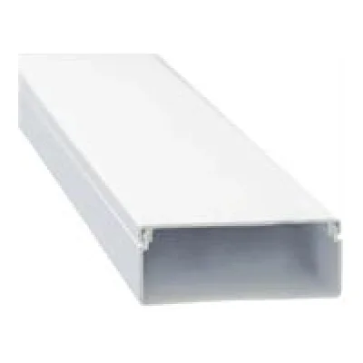Solarix PVC Trunking 3 Metre 100mm X 40mm White