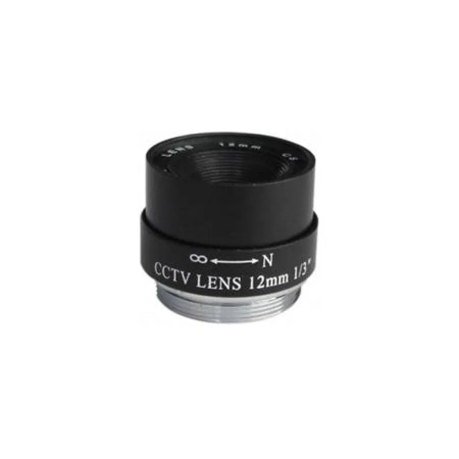 Securnix Lens 12MM Fixed IRIS, Retail Box