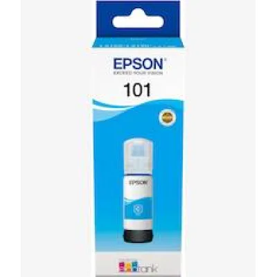 The Epson EcoTank Cyan Ink Bottle (70ml)