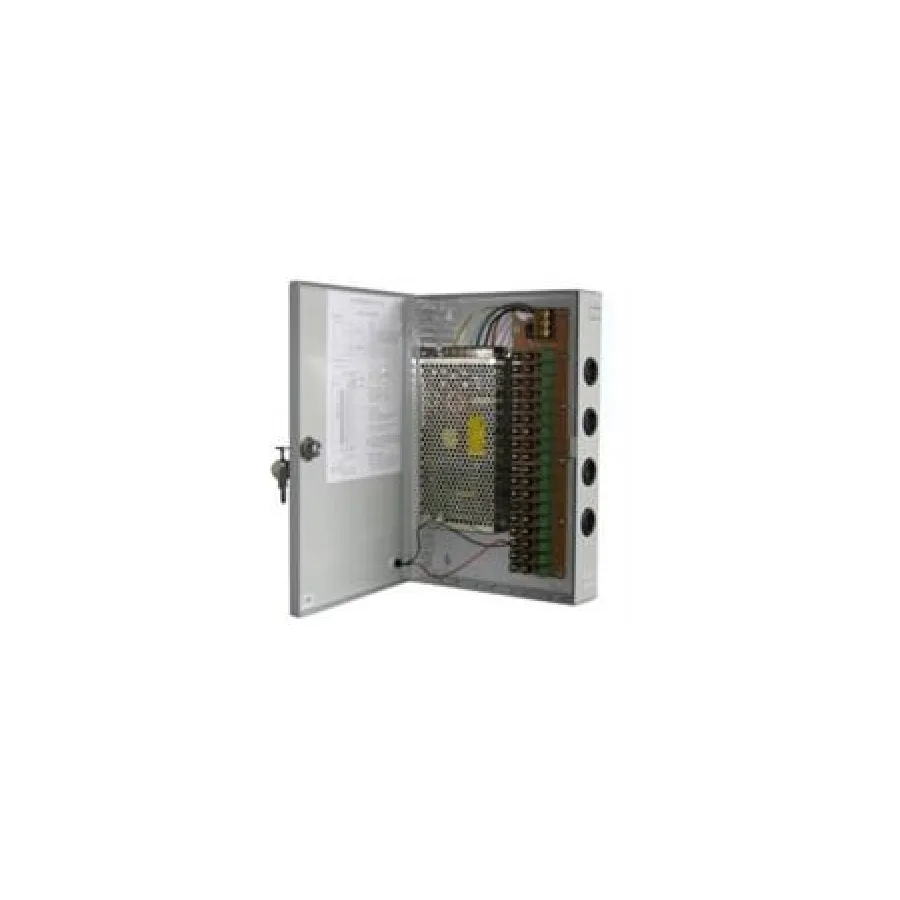 Securnix 12VDC 10Amp 9 Channel CCTV Power Supply Input:110