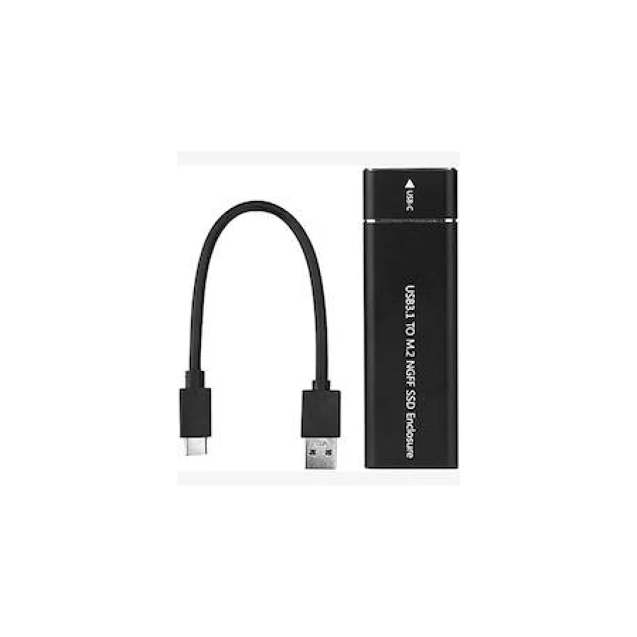 UniQue M.2 NVME NGFF To USB C SSD Enclosure