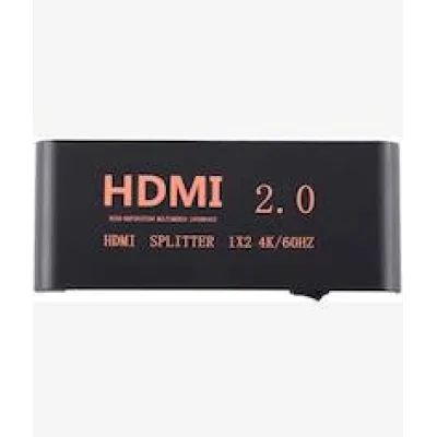 UniQue 4K Metal 2 Port HDMI Splitter