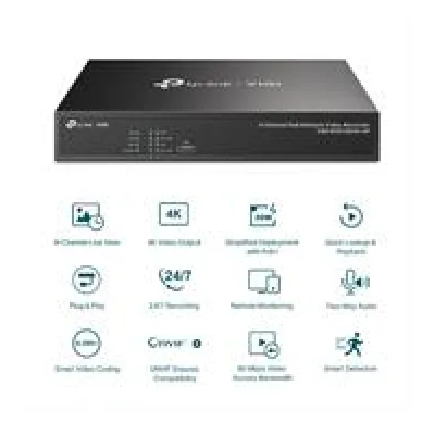 TP LINK 14Channel Network Video Recorder with 14 POE