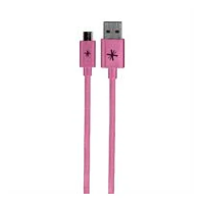 Whizzy Pink Extra Long Micro USB Charge And Data Sync Cable