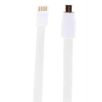 Whizzy White Extra Long Micro USB Charge And Data Sync Cable